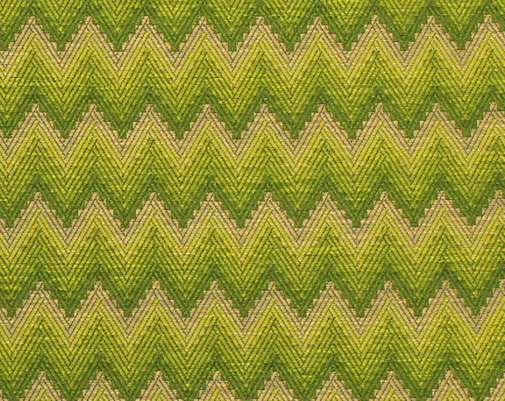 Scalamandre A9 0004BLOS Blossom Fabric in Amazon Green