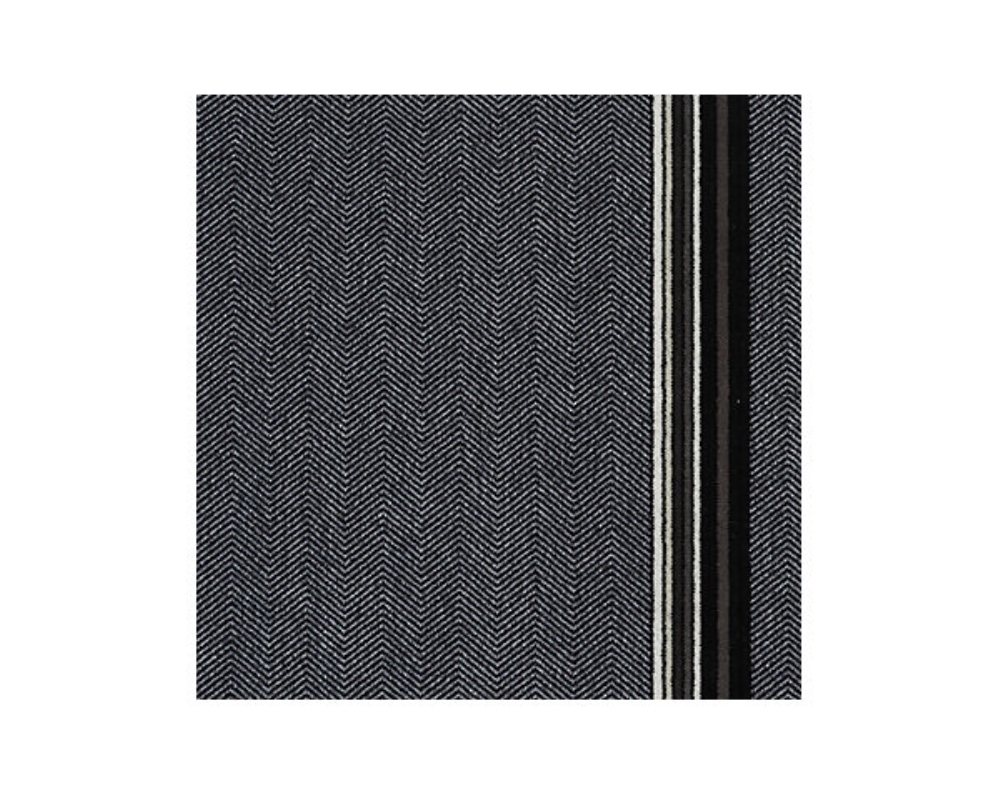 Scalamandre A9 00051838 Dizzy Velvet Fabric in Black & White