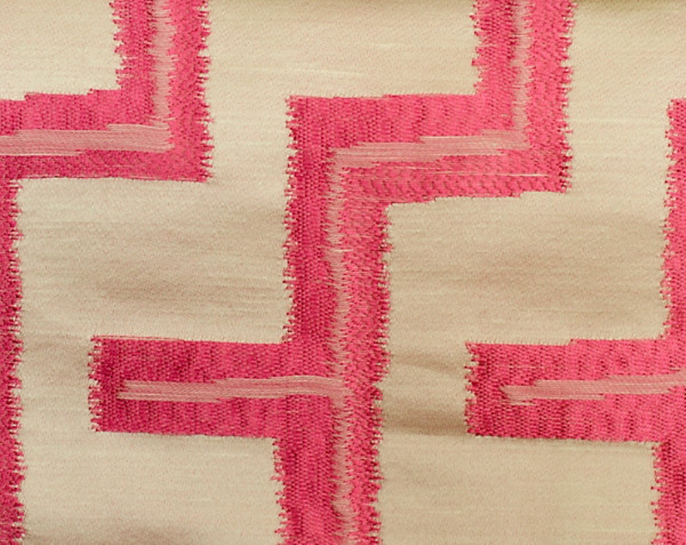 Scalamandre A9 00051930 Aloha Fabric in Paradise Pink
