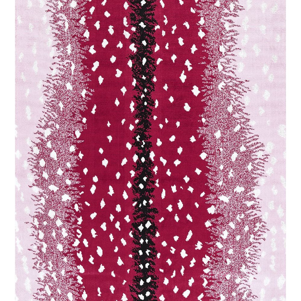 Scalamandre AL 0006BOHE Antelope Fabric in Raspberry