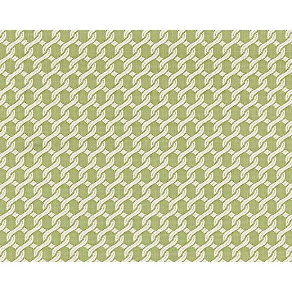 Scalamandre BK 0004K65120 Calypso - Crypton Home Chain Weave Fabric in Leaf