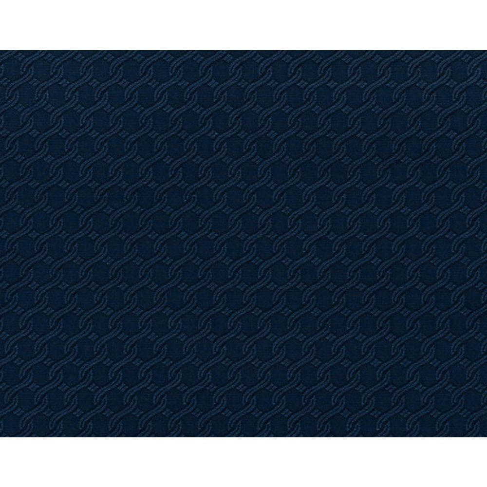 Scalamandre BK 0005K65120 Calypso - Crypton Home Chain Weave Fabric in Navy