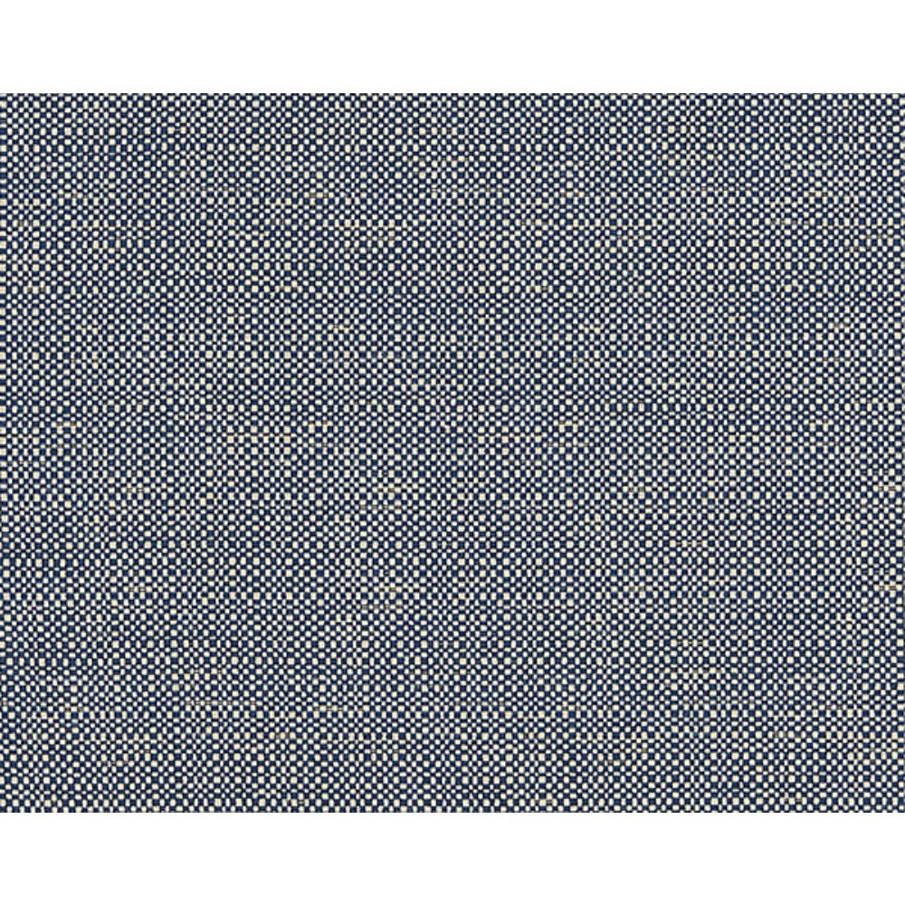 Scalamandre BK 0008K65118 Calypso - Crypton Home Chester Weave Fabric in Indigo