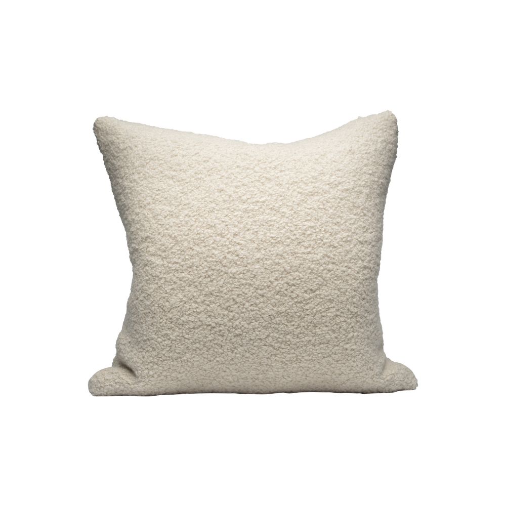 Scalamandre BZ 0001MOUTNPILL Mouton Pillow Pillow in White