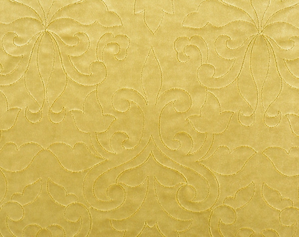 Scalamandre CH 02140662 Classic Velvet Fabric in Sun Gold