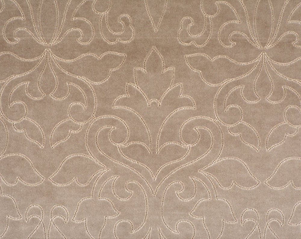 Scalamandre CH 02470662 Classic Velvet Fabric in Taupe