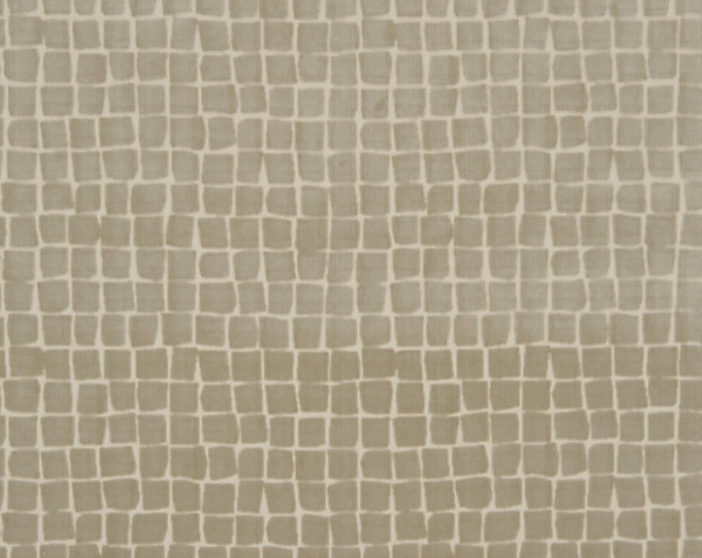 Scalamandre CH 04071451 Allegro Fr Fabric in Taupe
