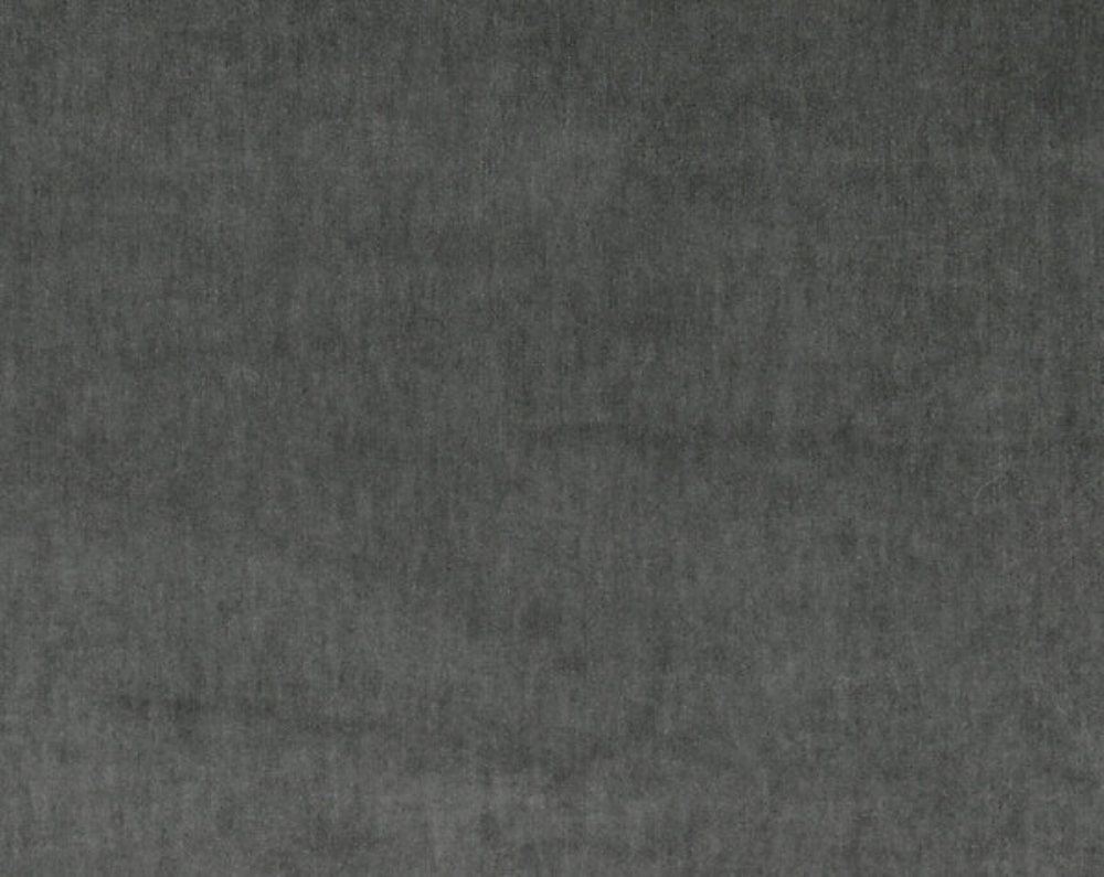 Scalamandre CH 06451454 Ventura Velour Fabric in Charcoal