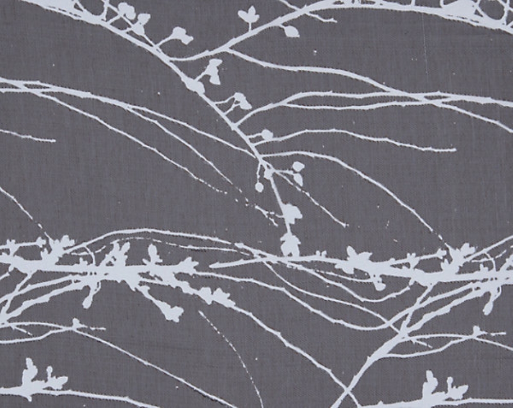 Scalamandre CH 07011071 Ikebana Fabric in Denim