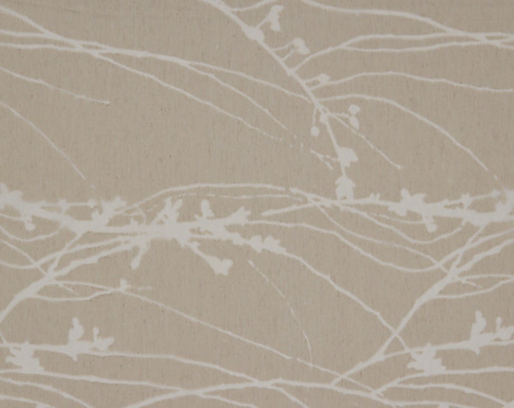Scalamandre CH 07071071 Ikebana Fabric in Almond