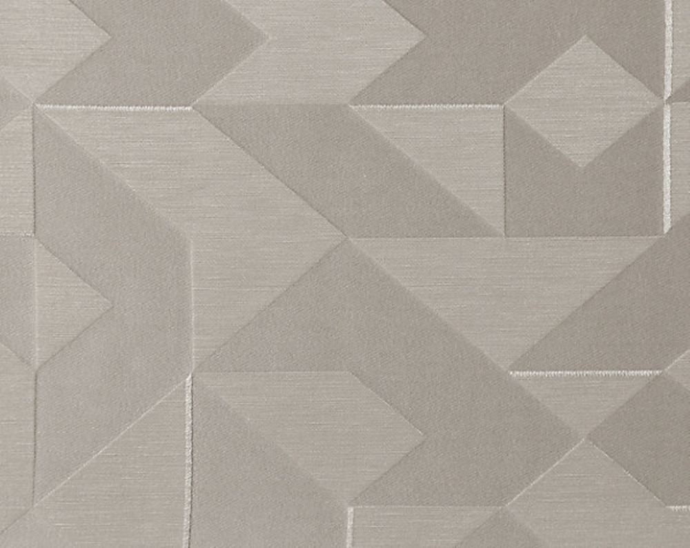 Scalamandre CH 07174557 Tangram Fabric in Linen