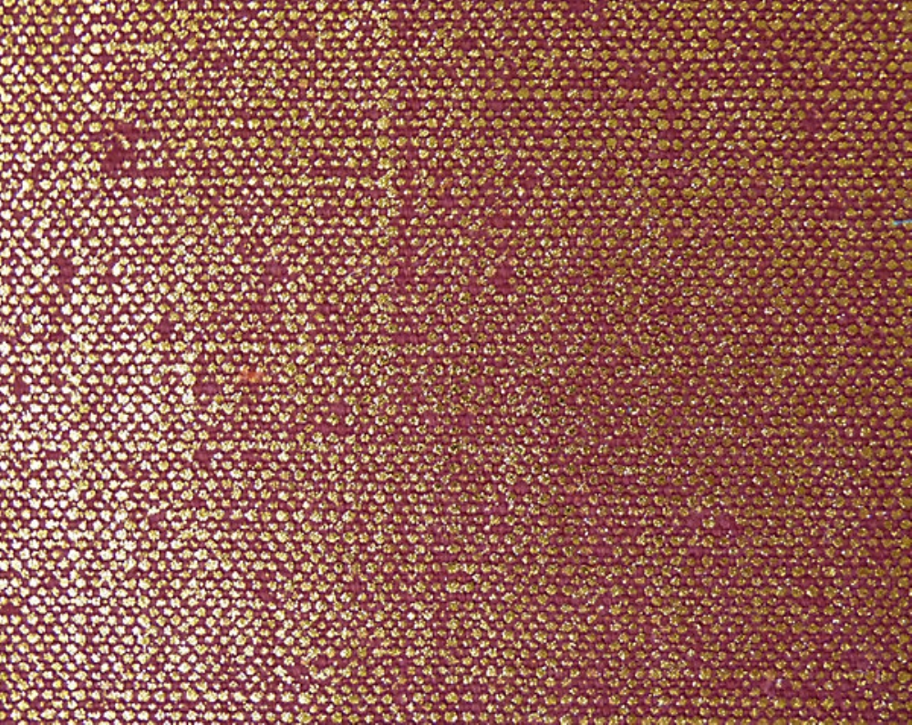 Scalamandre F1 0009T278 Lin Miroir Or Fabric in Bordeaux