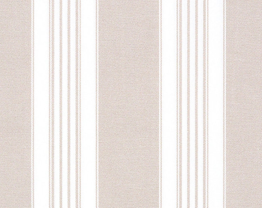 Scalamandre F3 00013021 Poker Wide Stripe Fabric in Sand