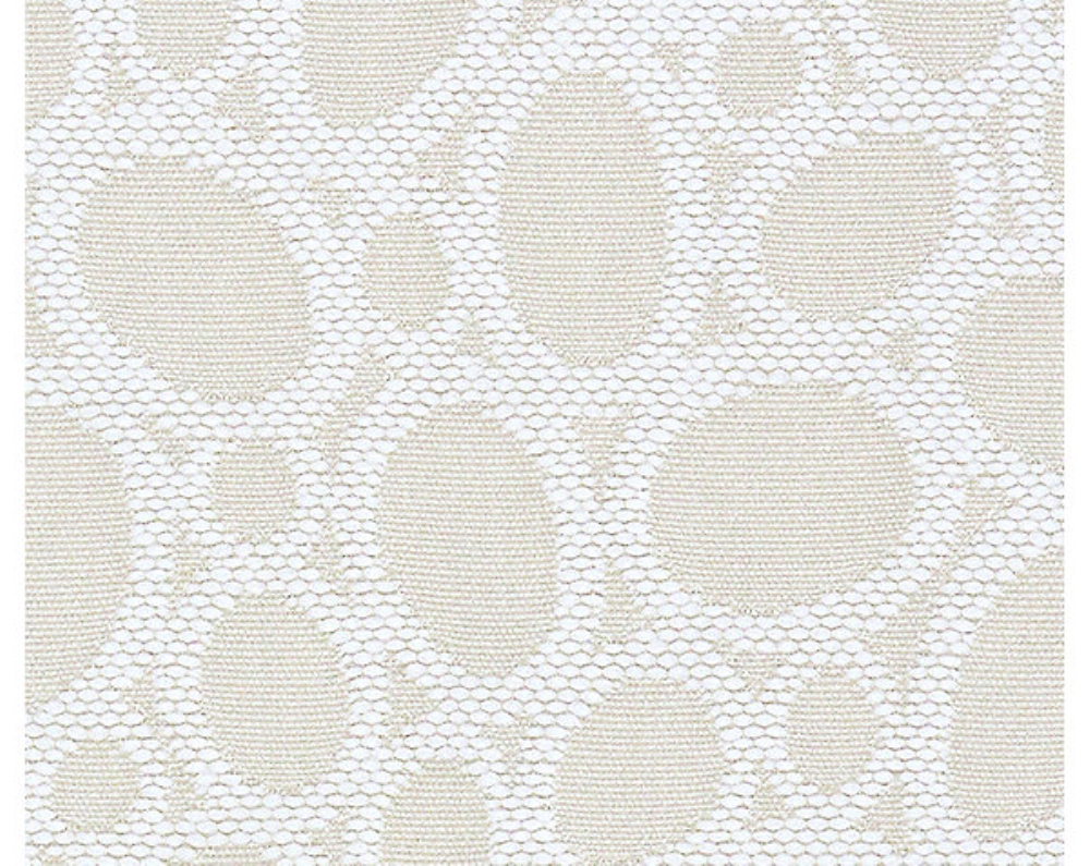 Scalamandre F3 00018037 Madagascar Ovals Fabric in Cream