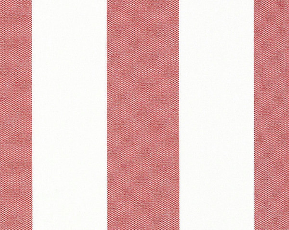 Scalamandre F3 00113019 Poker Stripe Fabric in Red