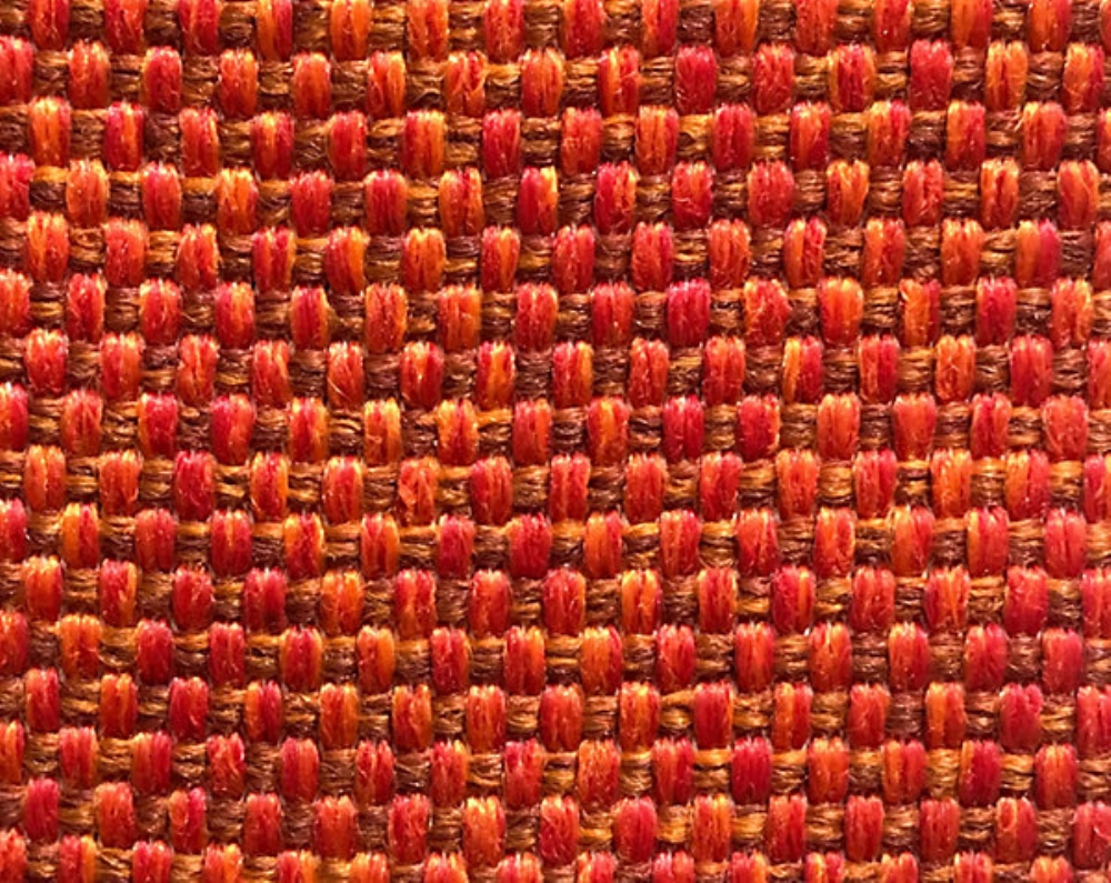 Scalamandre F3 00131080 Madagascar Solid Fr Fabric in Paprika
