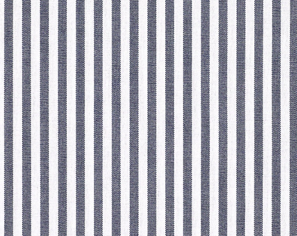 Scalamandre F3 00133017 Poker Ticking Stripe Fabric in Ink