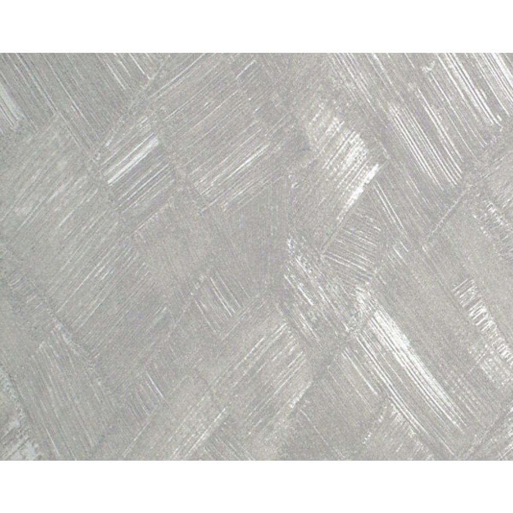 Scalamandre GI 00021027 Canyon Vector Cross Fabric in Silver