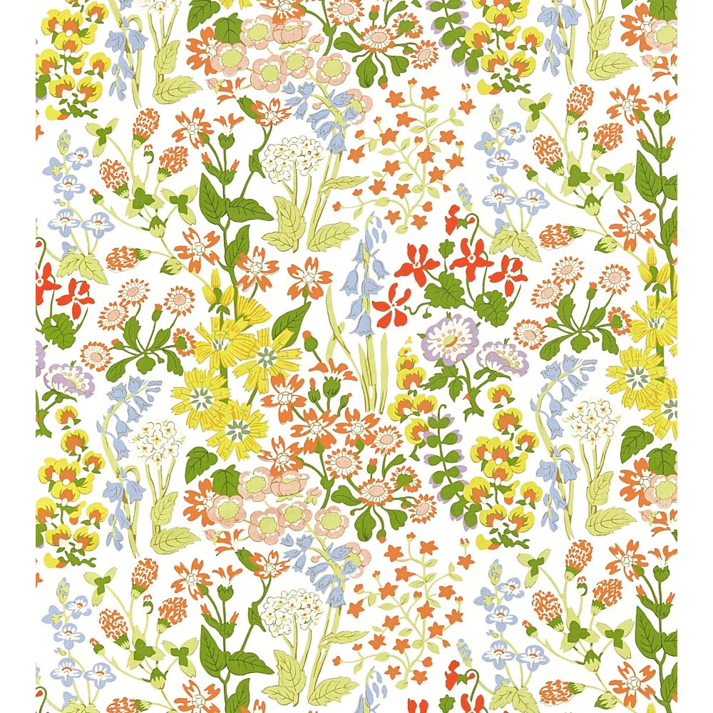 Scalamandre GW 000116630 Nymph Floral Fabric in Springtime