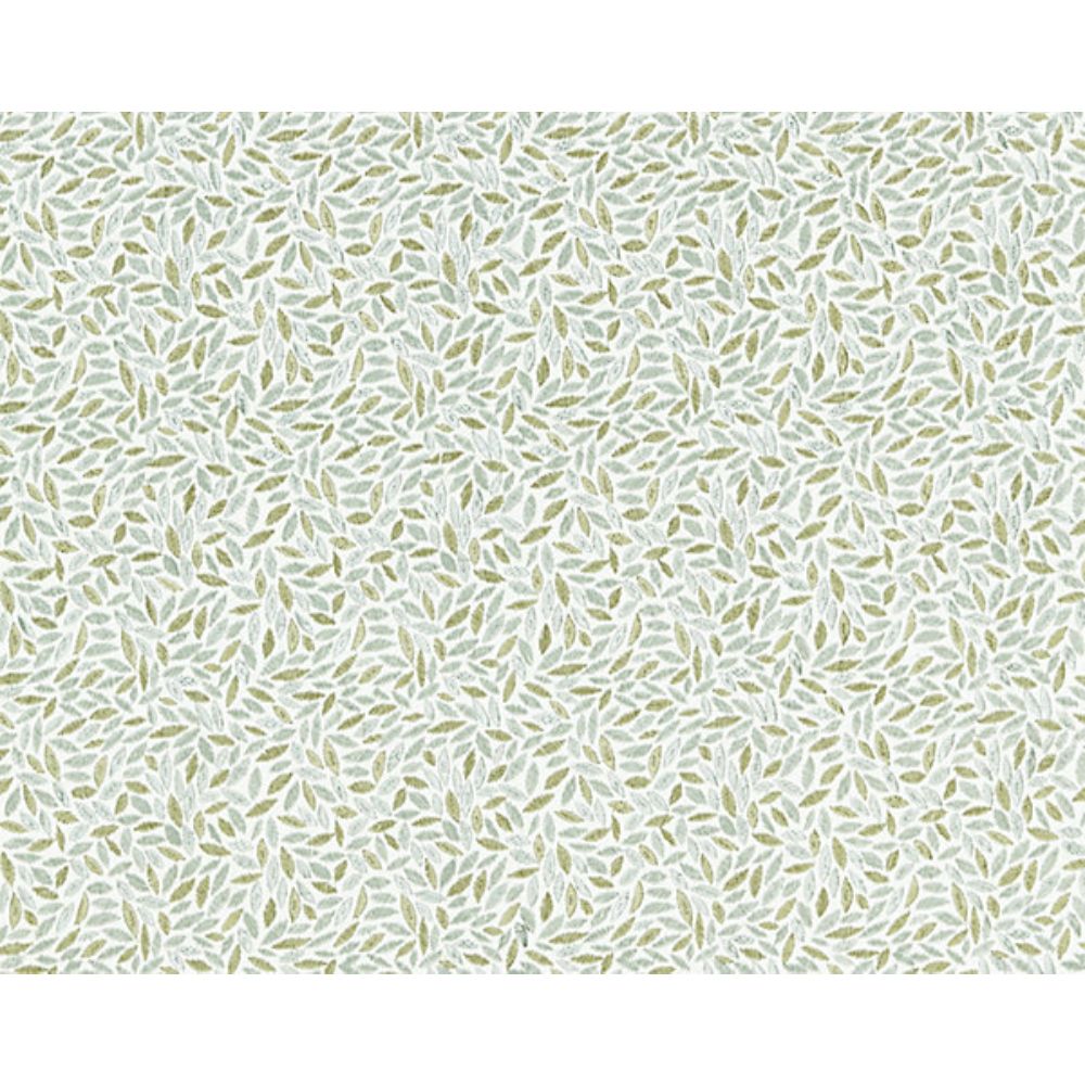 Scalamandre GW 000127207 Breeze Meadow Embroidery Fabric in Spring Rain