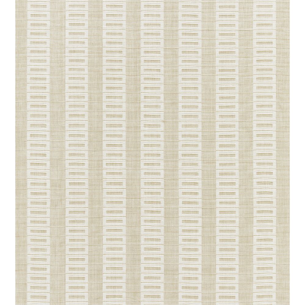 Scalamandre GW 000127245 Lark Stripe Fabric in Sand Dollar