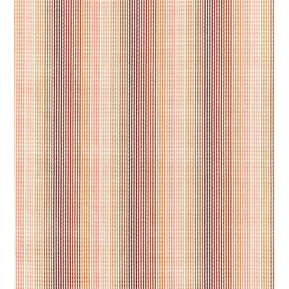 Scalamandre GW 000327244 Anderson Velvet Stripe Fabric in Rosewood