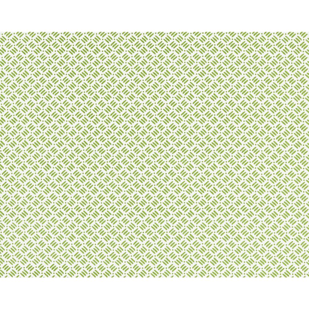 Scalamandre GW 000516618 Flora Dash & Dot Print Fabric in Sugar Snap