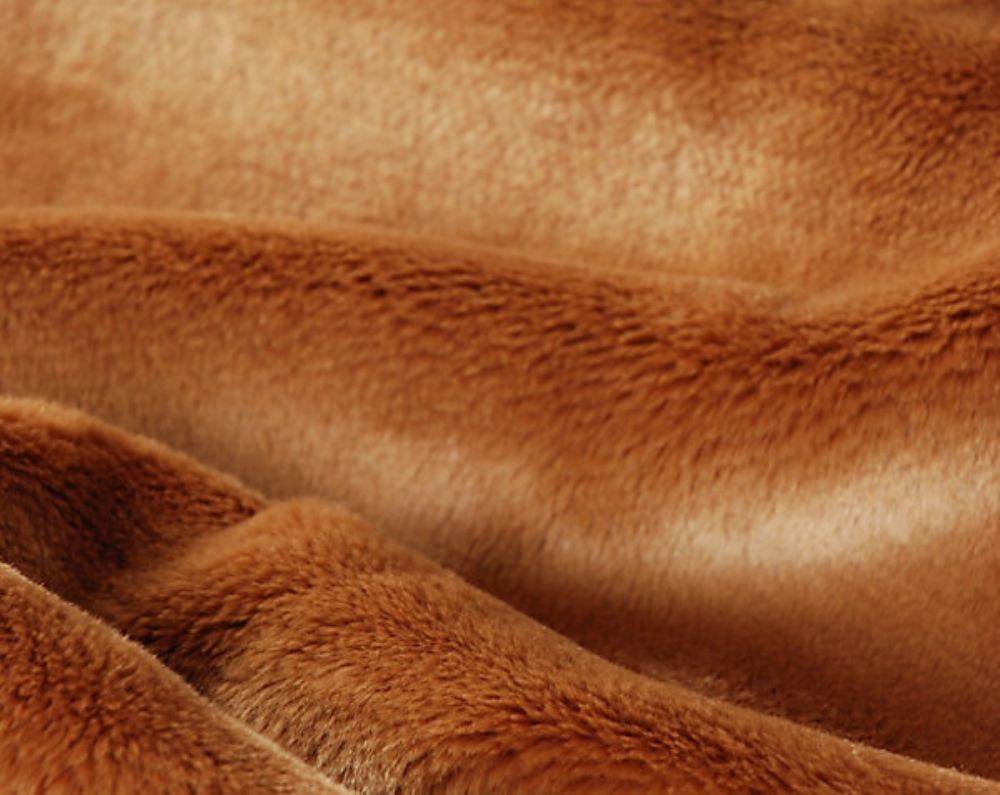 Scalamandre H0 00010621 Kodiak - Faux Fur Fabric in Blond