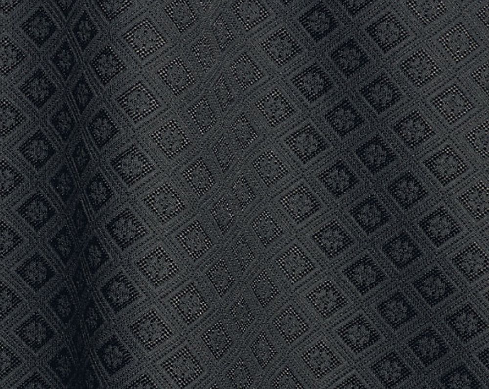 Scalamandre H0 00010731 Cavalo Fabric in Noir