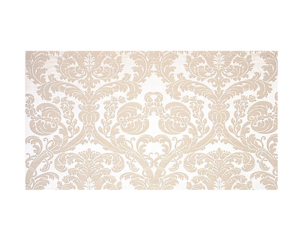 Scalamandre H0 00014128 Tournelle Damask Fabric in Coquille