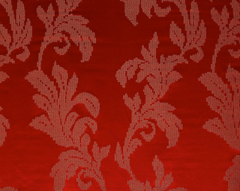 Scalamandre H0 00014226 Asuka Fabric in Ecarlate