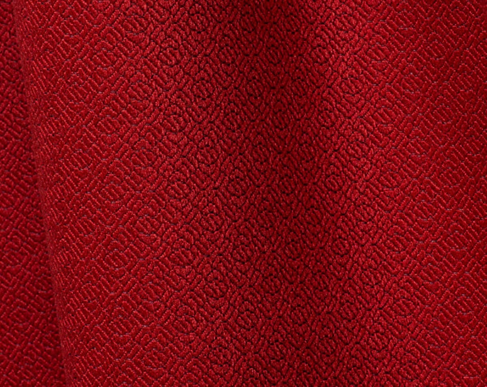 Scalamandre H0 00020551 Grana Fabric in Groseille