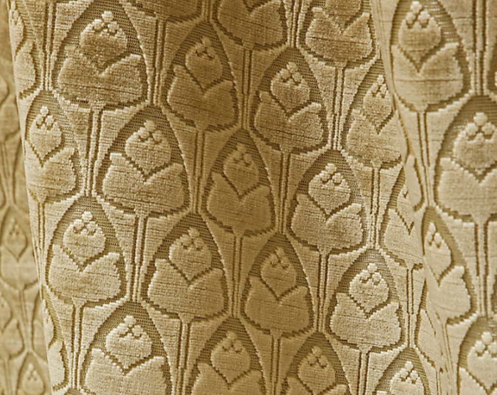Scalamandre H0 00021695 Tulipes Fabric in Or
