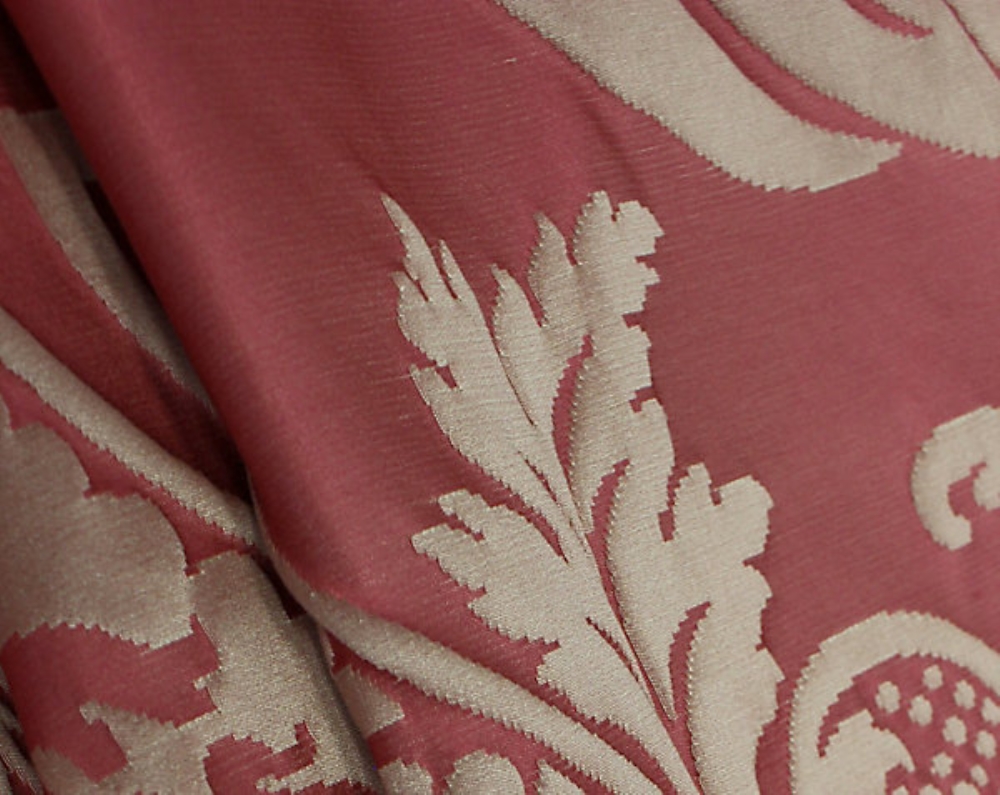 Scalamandre H0 00061668 Grand Dauphin Fabric in Tamaris