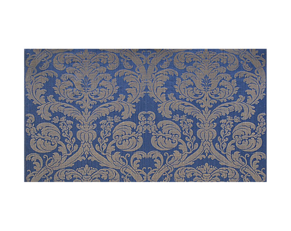 Scalamandre H0 00064128 Tournelle Damask Fabric in Roy