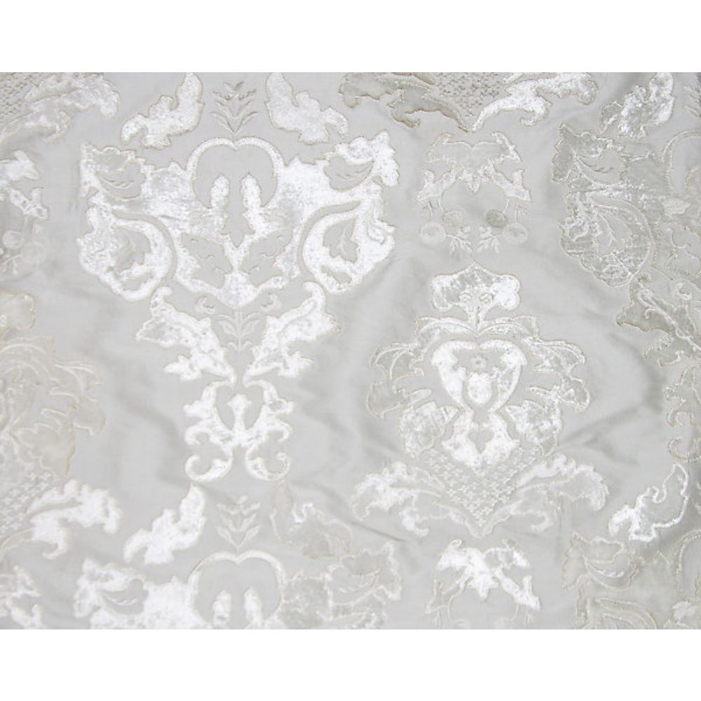 Scalamandre HC 00017785 Palazzo Ricci Silk Fabric in Ivory