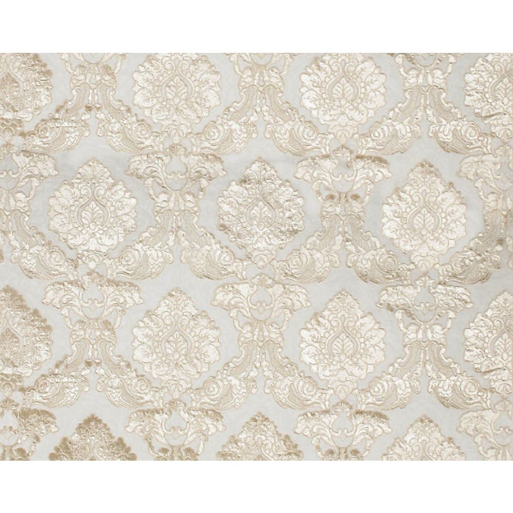 Scalamandre HC 0003CAST Castellet Sheer Fabric in Ivory