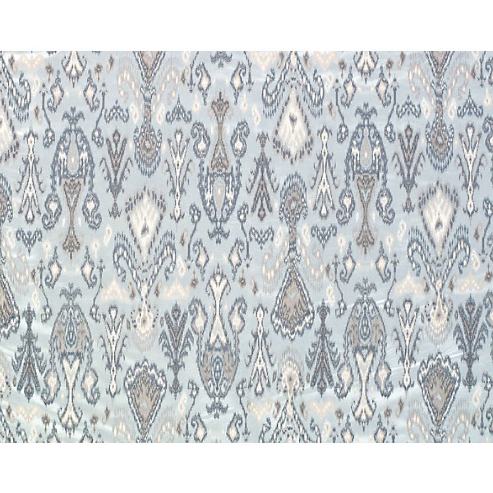 Scalamandre J2 0002J226 Savankhet Fabric in Blue Mist