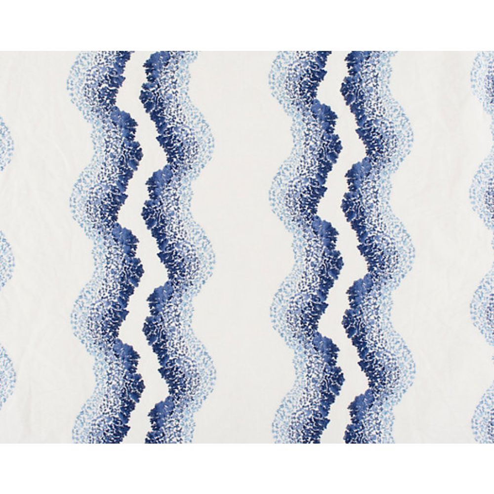 Scalamandre JM 00011635 Anchita Fabric in Blue