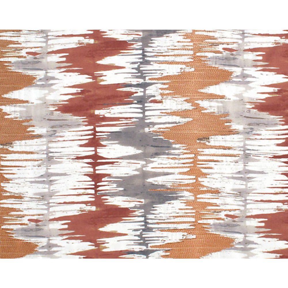 Scalamandre JM 00041763 Canyon River Delta Fabric in Sienna