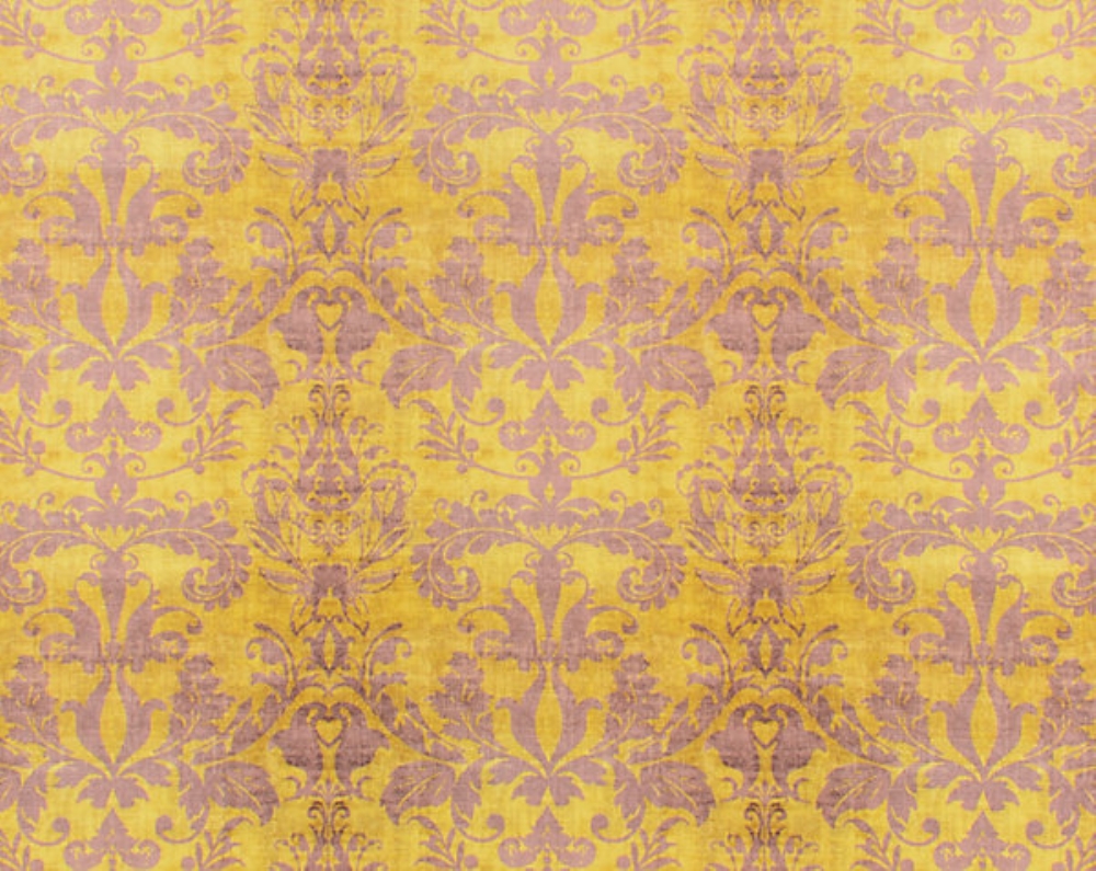 Scalamandre N4 0004PALA Palace Damask Fabric in Citron