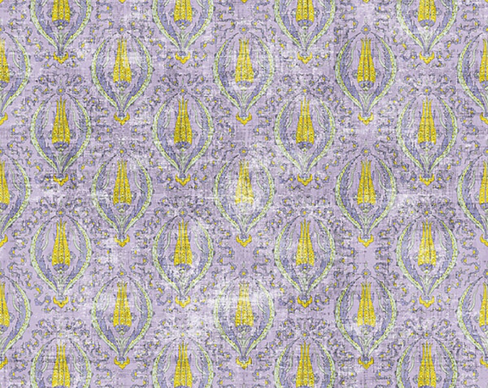 Scalamandre N4 1024BY10 Byzantine - Sheer Fabric in Jewel Lilac