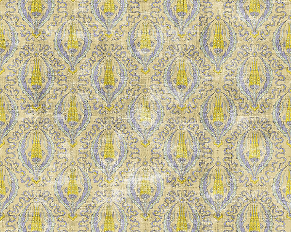 Scalamandre N4 1025BY10 Byzantine - Sheer Fabric in Jewel Yellow