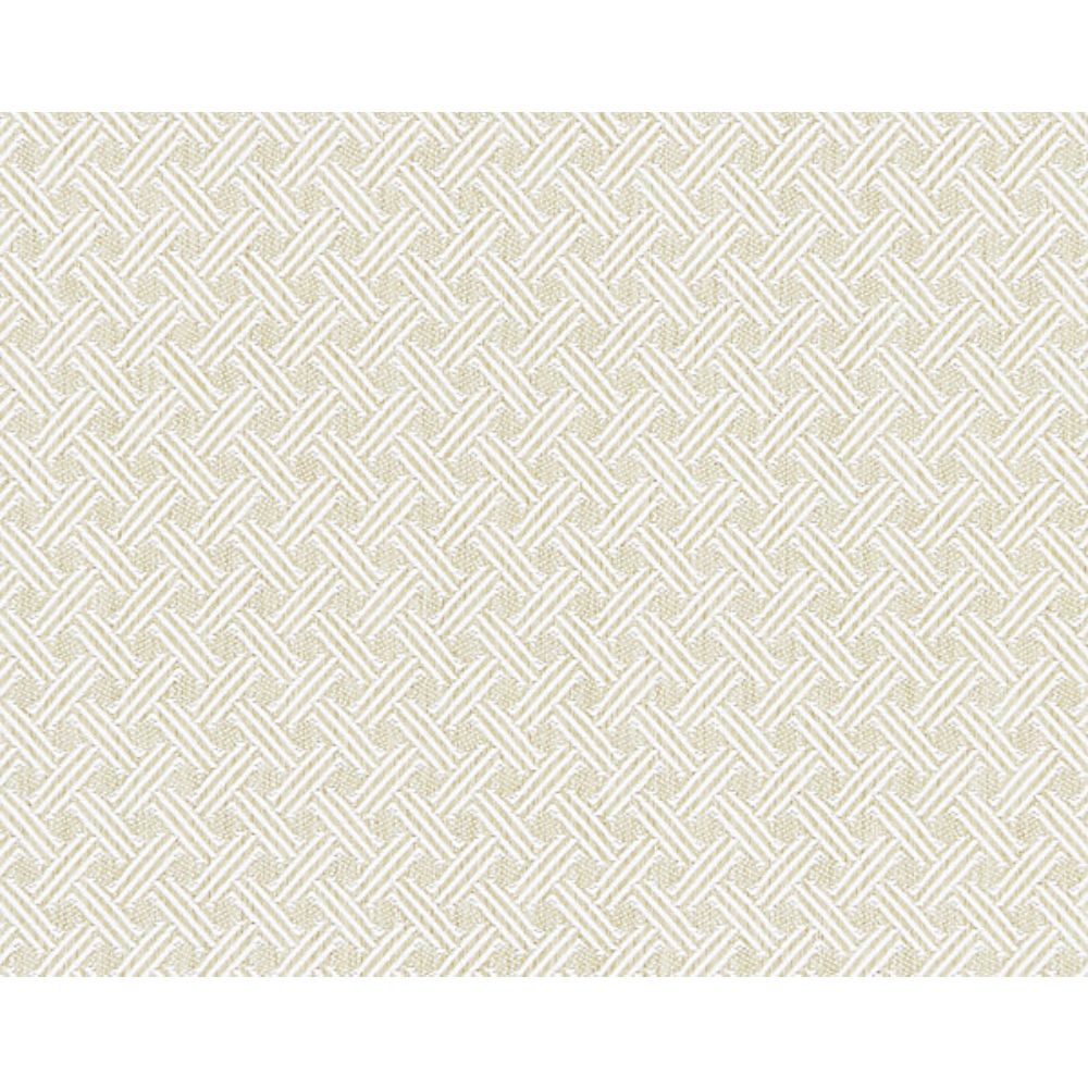 Scalamandre NK 0008CAND Elements VI Candelaria Fabric in White Sand
