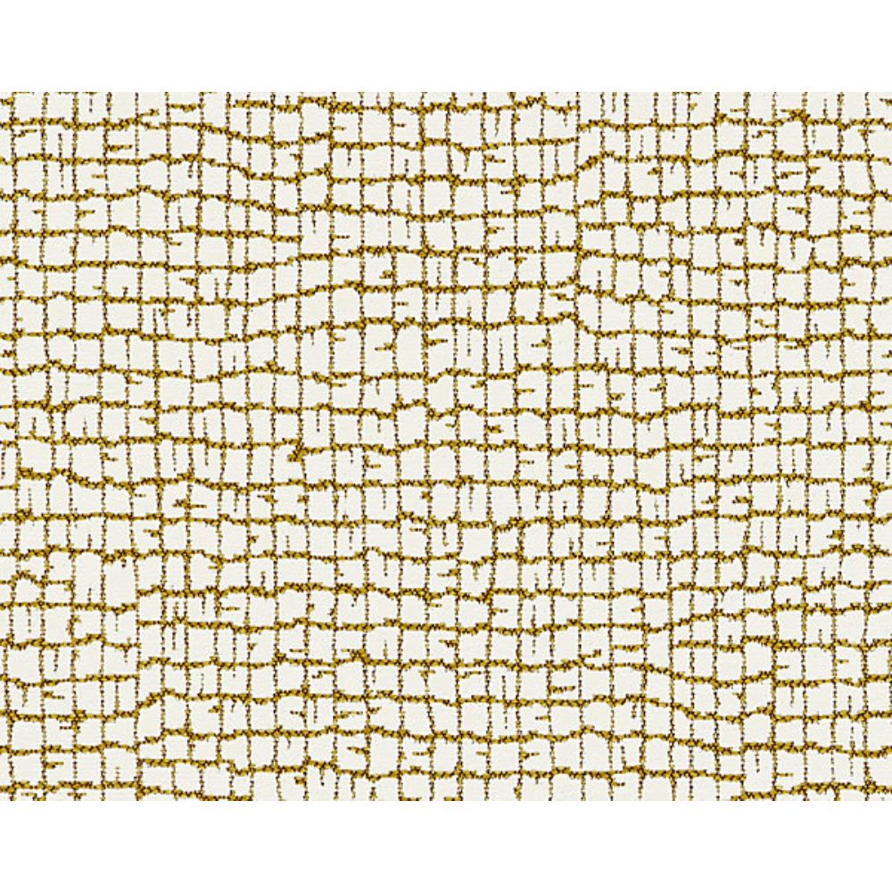 Scalamandre PO 0003TROY Elements VI Troya Beach Fabric in Gold