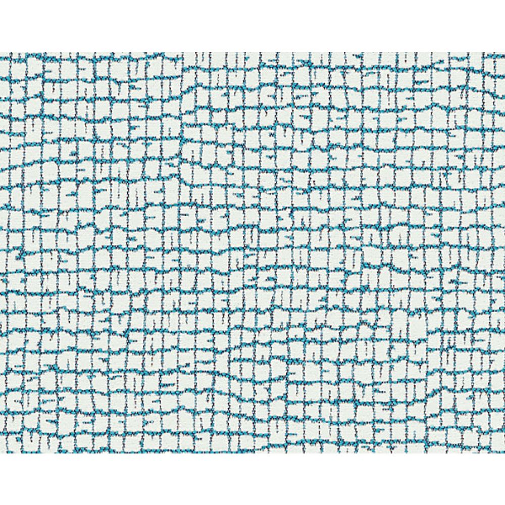 Scalamandre PO 0005TROY Elements VI Troya Beach Fabric in Turquoise