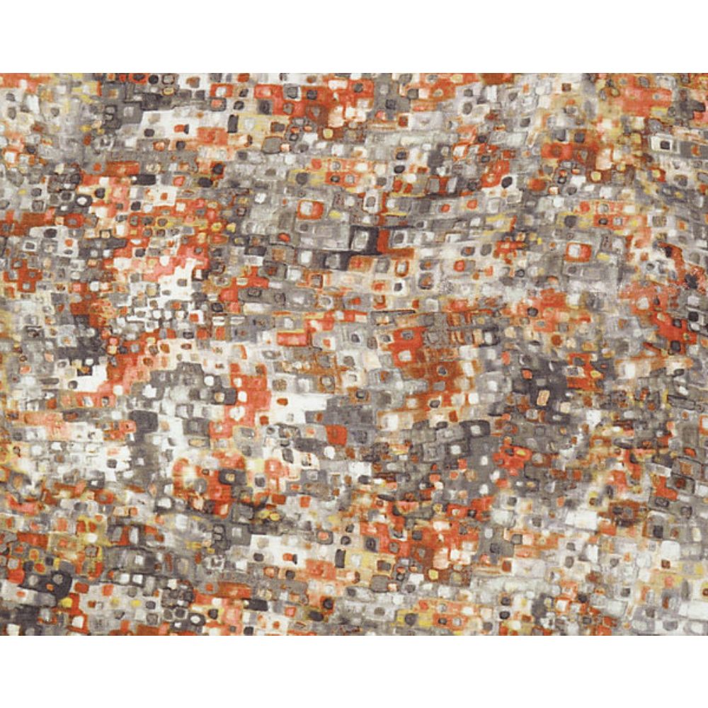 Scalamandre PS 00043089 Waterfall Anantara Reef Fabric in Brick