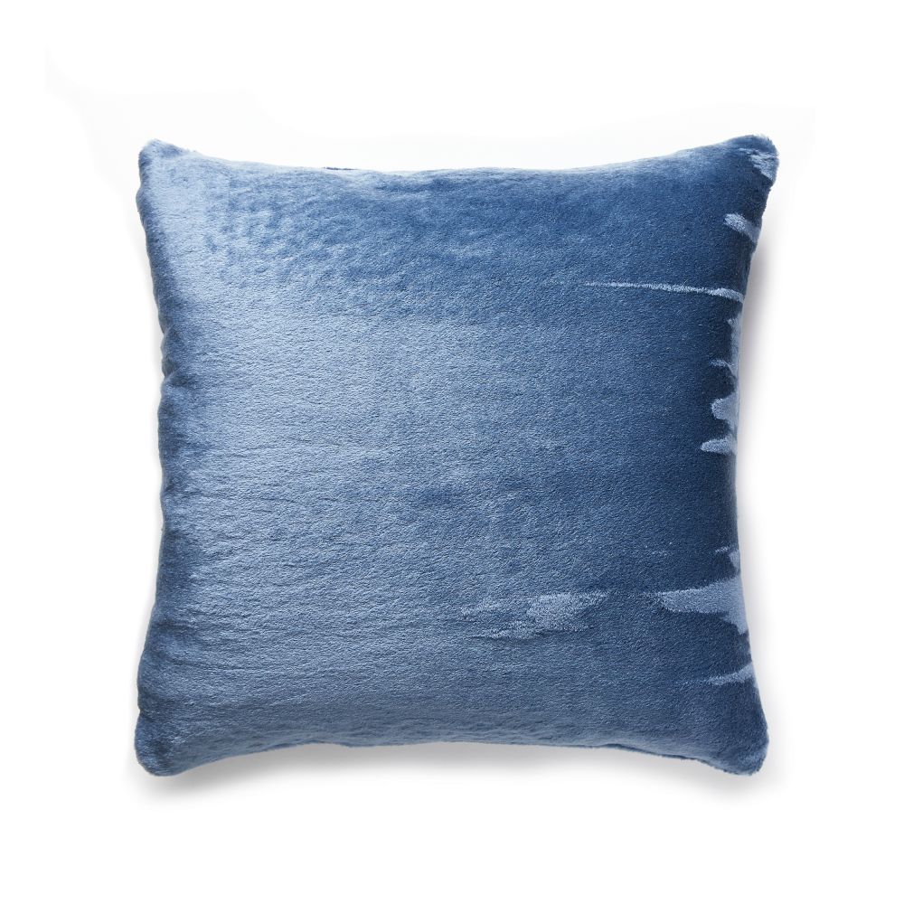 Scalamandre RG 0003POLARPILL Polar Bear Pillow Pillow in Blue Frost