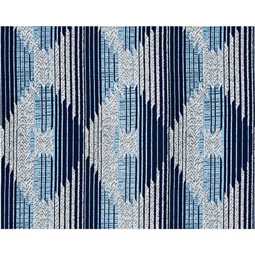 Scalamandre S7 0001ATTC Tundra Tundar Blanket Fabric in Ozone Blue