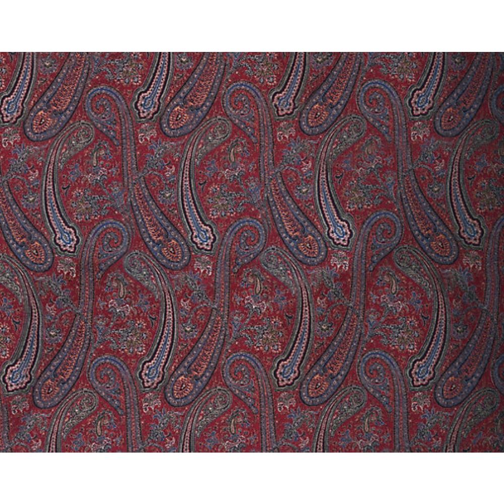 Scalamandre SB 00011908 Punjab Fabric in Red